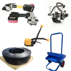 Reggetta in plastica per imballaggio PET poliestere - 12mm, 15,5mm, 19mm, 25mm o 32mm
